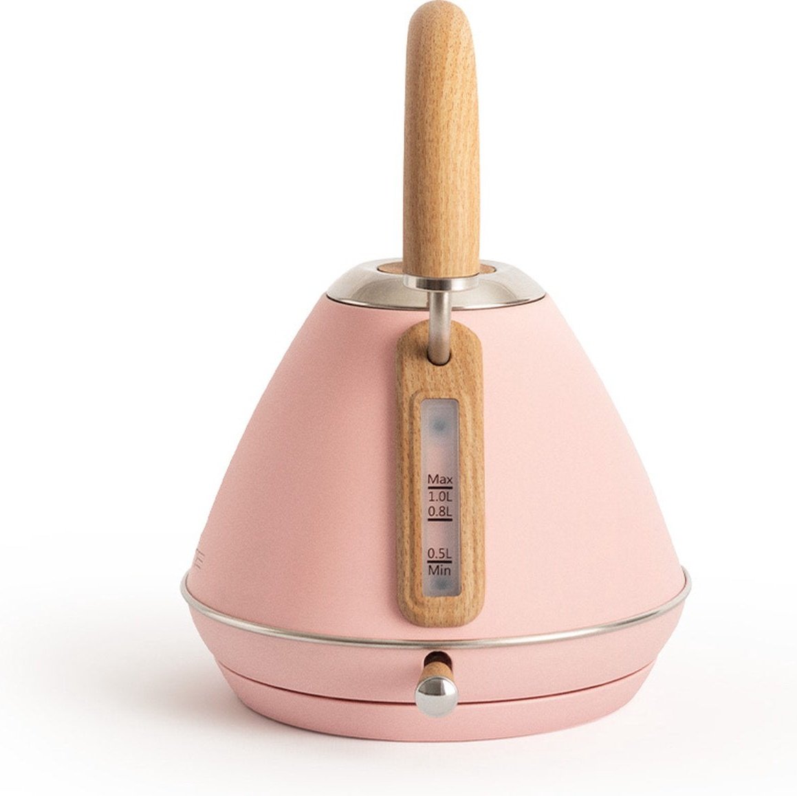Create - Electric Water Kettle 1L Pastel Pink / Fast Boiling / 1200W