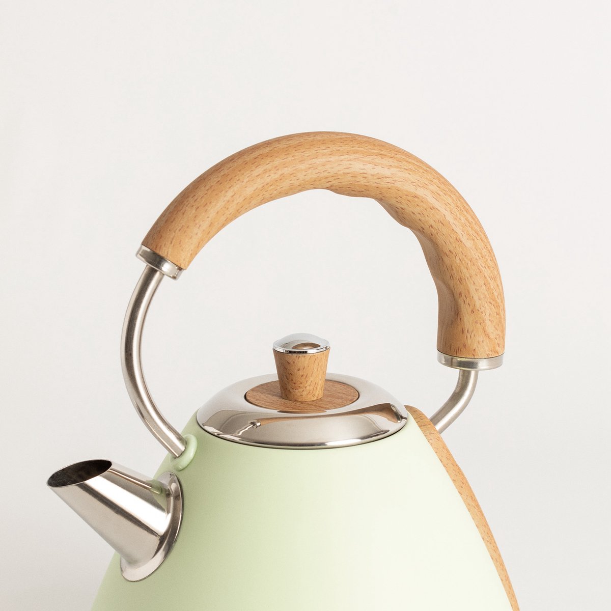 Create - Electric Water Kettle 1L Pastel Green / Fast Boiling / 1200W