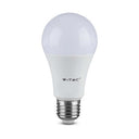 V-TAC 8.5W E27 A60 LED Bulb - Warm White 3000K Energy Efficient Replacement