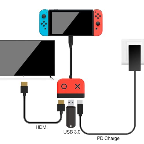 EBKCQ - Switch Docking Station with 4K HDMI for Nintendo Switch OLED