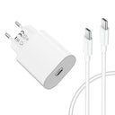 MatauMahi - 20W USB C Charger With 1m Type C Cable, Quick PD Power Adapter