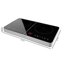 Cecotec - Digital Induction Cooktop Full Magma Double, 3500W, 2 Burners, Portable