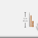 Hohner - Soprano Recorder 9560 Natural Pear Wood, Baroque, 2 Pieces