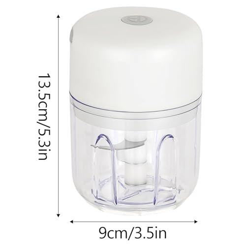 Ypbew - Electric Food Processor for Garlic, Vegetables & Nuts