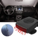 Tyenaza - 12V 150W Car Fan Heater, Portable 2-in-1 Demister & Defroster