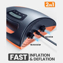 OutdoorMaster - High-Pressure Electric Air Pump with 20 PSI & Auto-Off System