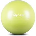 Glymnis - Anti-Burst Yoga Ball for Fitness, Stability, Slip Resistant, Quick Pump