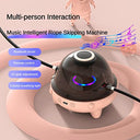 Supwell - LED Counter Jump Rope Machine with Bluetooth, 1-10 Speed Levels, Remote Control