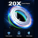 Rorhxia - 15W Qi2 MagSafe Car Mount Charger, Magnetic Holder, No Vent Blockage