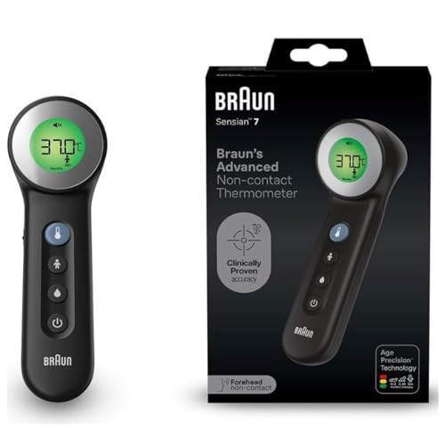 Braun - Non-Contact & Contact Thermometer with Age Precision Technology