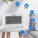 Aozbz - Waterproof Shower Timer with Digital Countdown & Temp/Humidity Display