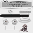 Smoostart - Pet Microchip Scanner, ISO11784/85/FDX-B/EMID, Data Storage for Dogs/Cats/Pigs