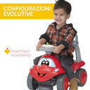 Chicco - Billy Walk & Ride Eco+, 2in1 Baby Walker & Rider, Ergonomic Handlebar, Wide Wheels, Sound & Lights