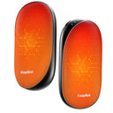 Stay warm with Easyacc's rechargeable hand warmer, featuring dual 5000 mAh batteries. Ideal for skiing, mountaineering, and outdoor activities. Perfect gift!