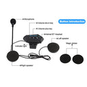 Vobor - Bluetooth V5.0 Helmet Headset with Hands-Free Mic & Hi-Fi Sound