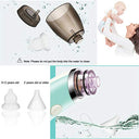 Tuobo - Electric Baby Nasal Aspirator with Easy Clean Design & Safe Suction