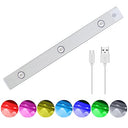 Greesuit 7 Color LED Under Cabinet Lights - Rechargeable & Wireless