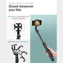 Spigen - 64" Selfie Stick Tripod with Wireless Remote, Extendable & Rotatable