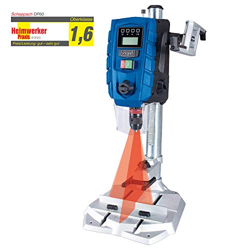 Scheppach - DP60 710W Bench Pillar Drill With Digital Display & Laser