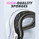 Rioroo - Ski Goggles for Glasses Wearers, Double Lens, Anti-Fog, UV Protection