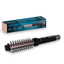 Discover the Cecotec Curly AirFlow Hair Brush with a rotating head, 30mm cylinder, and ceramic coating. Perfect for all hair types, heats up to 160°C.