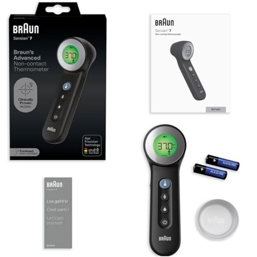 Braun - Non-Contact & Contact Thermometer with Age Precision Technology