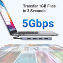 UGREEN - USB C to USB Hub with 4 USB 3.0 Ports, Powered Splitter for Laptops