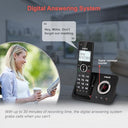 VTech - DECT Cordless Phone with Answering Machine, Call Block, Backlit Display