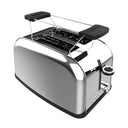 Cecotec - Vertical Toaster Toastin' Time 850W, Dual Slots, Stainless Steel, Auto Pop-Up