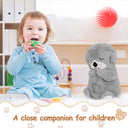 V-VRAT - Breathing Plush Otter Toy with Glowing Music, Lights & Rhythmic Motion