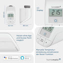 Homematic IP - Smart Home Radiator Thermostat, Intelligent Heating Control