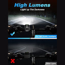 Ipsxp - 5000 Lumens Bike Lights, 14+ Hours Runtime, IPX6 Waterproof, USB Rechargeable
