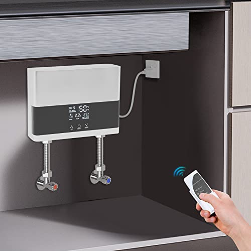 AMZ - Mini Electric Tankless Water Heater 4000W Instant Hot Water Heater