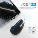 ECHTPower Wireless Vertical Ergonomic Mouse - Silent 2.4G, 6 Buttons, Right Hand, Windows/MacOS Support