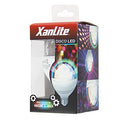 Xanlite - A60 Rotating Disco LED Bulb E27 Base, RGB Multicolor, 120° Beam Angle