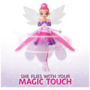 Crystal Flyers - Magical Flying Toy Doll with Crystal Wings, Interactive Fun for Kids