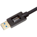 Amazon Basics - USB-A 3.0 Extension Cable, High Speed 4.8Gbps, Gold-Plated Connectors, 3.3 ft, Black