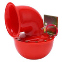 Akozon 12V Red Air Horn for Truck, Boat, Motorcycle - Loud Sound