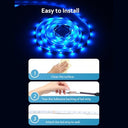 Hovvida - 10M RGB LED Strip Light, 300 LEDs, APP & Remote Control, Music Mode