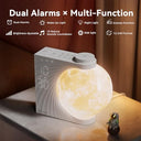 Reteyung - Sunrise Alarm Clock with Moon Light, 10 Light Effects & 10 Sounds