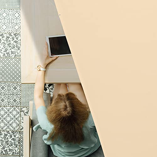 Relaxdays - UV Resistant Waterproof Rectangle Shade Sail for Balcony & Camping, Beige 2.5 x 3.5 m