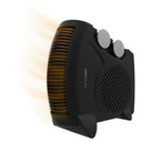 Cecotec - ReadyWarm 2000 Max Dual Black Heater, 2000W, 3 Modes, Lightweight, Adjustable Thermostat