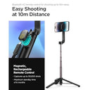 Spigen - MagFit Selfie Stick Tripod with Bluetooth Remote, 24" Extendable