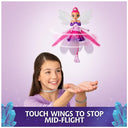 Crystal Flyers - Magical Flying Toy Doll with Crystal Wings, Interactive Fun for Kids