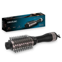 Experience the Cecotec 1200W Volumizing Air Brush with ceramic coating. Achieve salon-quality styling at home with its cold air function and adjustable settings. Keywords: volumizing air brush, hair dryer, ceramic coating