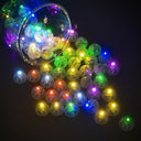 80pcs Waterproof LED Balloon Lights for Indoor/Outdoor Decor
