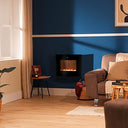 Cecotec - Electric Fireplace with WiFi, 2000W, Remote Control, Curved Design