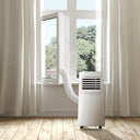Shop Cecotec's Universal Insulating Window Cover for Portable ACs, 400 cm, made of 100% durable polyester. Ideal for energy efficiency and easy installation. Keywords: insulating window cover, portable AC, durable polyester