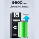 EMNT - 8000mAh Replacement Battery for iPhone 6s with Repair Tool Kit