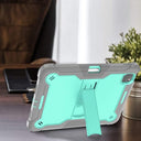 YOUULAR - Tablet Case for Apple iPad Pro 11 2024 with Built-in Stand, Green/Gray